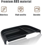 Muslogy Dashboard Storage Organizer Tray Compatible with Ford Maverick 2024 2022-2023 & Hybrid XL XLT Lariat Accessories Dash Insert Tray Behind Screen Won't Fit 2025 Maverick (Black)