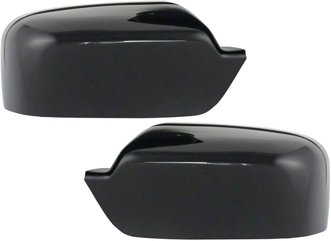 Side Mirror 2pcs Left & Right Paint to Match Power Operate Exterior Door Rear View Spotter Glass Heat Puddle Lamp Blind Spot 