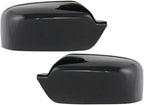 Side Mirror 2pcs Left & Right Paint to Match Power Operate Exterior Door Rear View Spotter Glass Heat Puddle Lamp Blind Spot 