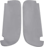 Car Sun Visor Cover Skin Replacement Fits for Dodge Ram 1500 2500 1994-2001 Microfiber Leather, Gray