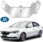 Windshield Sun Shade for Car Windshield,Front and Side Window Shades,Sun Visor Blocker Heat and UV Rays,Automotive Accessories Protector (Medium Size 61x 32 inches)