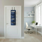 YNR Over Door Storage with 4 Pockets, Strong and Durable Hanging Wardrobe Organiser, Practical and Spacious, Hanging Storage 