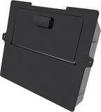 Muslogy Center Console Hidden Organizer Compatible with 2024 2025 2026 Toyota Tacoma Accessories Magnet Armrest Hidden Storage Box Middle Console Insert Secret Organizer Compartment ABS Material