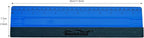NEWISHTOOL 11.8" Felt Squeegee for Vinyl - 29.8cm Big Size Ruler for Wallpaper Smoothing, Sign Making, Car Wraps, Window Tint Film Application, Graphic Decals - Pack of 3
