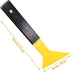 Car Window Tint Squeegee, Long Reach Rubber Handle Plastic Scraper for Car Vinyl Wrap, Graphic Decal, Glass Film