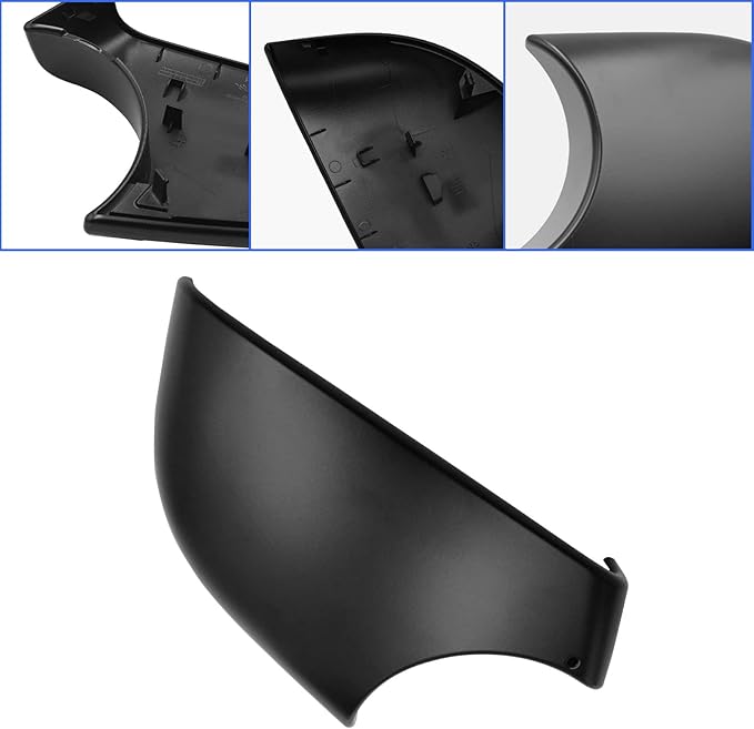 Jaronx Compatible with Tesla Model Y Mirror Lower Cover 2018-2025,Left Drive Side Rearview Mirrors Base Trim Bottom Cover Replacement for Tesla Model Y Accessories(Left)