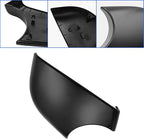 Jaronx Compatible with Tesla Model Y Mirror Lower Cover 2018-2025,Left Drive Side Rearview Mirrors Base Trim Bottom Cover Replacement for Tesla Model Y Accessories(Left)