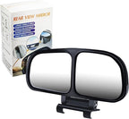 Car Blind Spot Mirror Exterior Retrofit Rearview Wide Angle (Left-2)