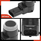 A-Premium 4-PC Reverse Backup Parking Assist Sensor Compatible with Select Mercedes-Benz & Freightliner Models - C250, C300, C350, C63 AMG, E320, E550, GLK350, Sprinter 2500 3500, GL450, S600, CLS550