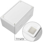 Readaeer Makeup Cosmetic Organizer Storage Drawers Display Boxes Case with 12 Drawers (White)
