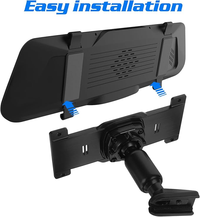 Rearview Mirror Bracket Universal Dash Cam Mount Back Plate Compatible with Most Cars 6.1 X 2.63 Inches Rear View Mirror Holder for Vehicle Dash Camera Installation