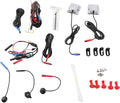 Tyenaza 12V Universal Blind Spot Detection Monitoring System Kit BSD Sensor Motorcycle BSD Blind Spot Detection System