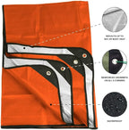 Arcturus Insulated Tarp, Reusable Heavy Duty Thermal Survival Blanket – 60x82in, Reflects 90% Body Heat, Waterproof, Windproo