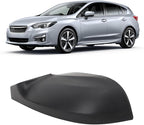 Black Shockproof Lower Mirror Cover Cap, Rearview Mirror Lower Trim Covers Replacement for Subaru Impreza Legacy Outback Ascent (Right: 91054FL21A)