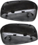 Driver Side and Passenger Side Gloss Black Rearview Mirror Cover Caps Compatible with 2008-2012 Accord