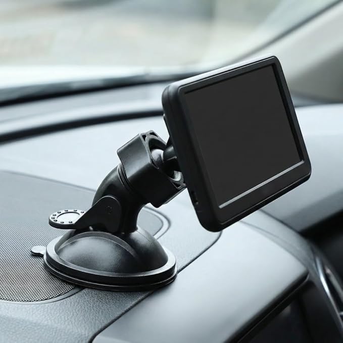 Universal Car Dash Cam Mount - Vacuum Suction Cup Holder with 4 Interchangeable Heads for GPS Navigation and Dashboard Recorder(Four Claws Heads)
