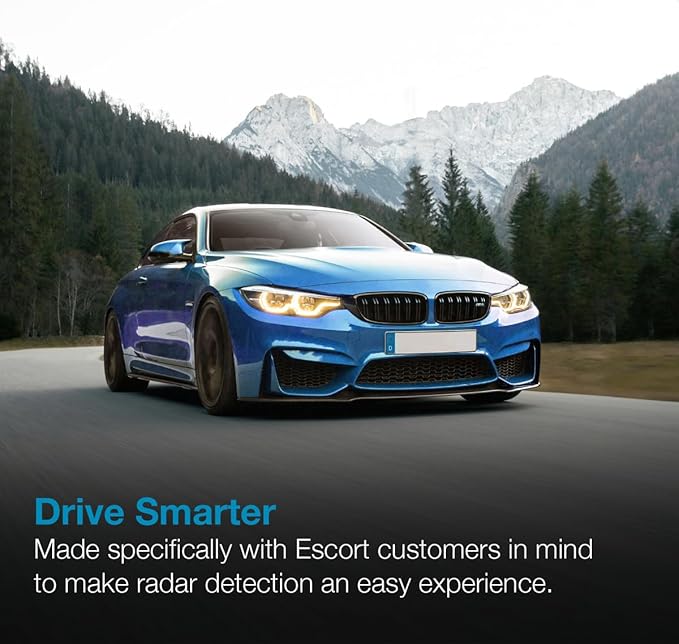 Escort MAX 360 MKII Radar Detector with EZ Mag Mount - Exceptional Range, True 360° Awareness, AutoLearn Intelligence Rejects