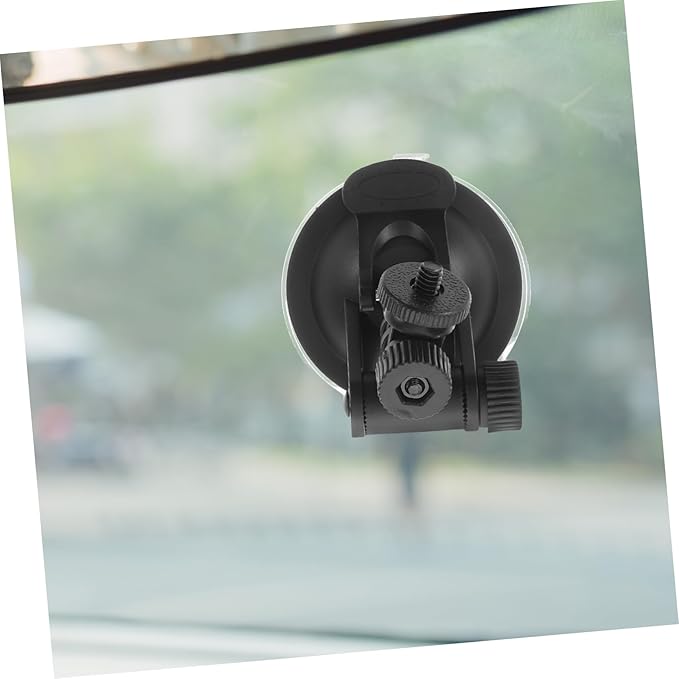 Angoily Vehicle Camera Cup Mount Screw Dashcam Holder for Windshield and Dashboard Use Design