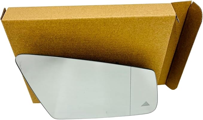 CAMIL Blind Spot Mirror Glass, Lens Heated Exterior Mirror Replacement Glass Compatible with Mercedes Benz A/B/W204 C/CLA/CLS/W212 E/E Coupe/GLA/GLK/W221 S Class (Right Passenger Side)