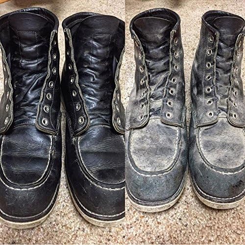 Leather Milk Leather Boot & Shoe Conditioner and Cleaner - No. 6 - All-Natural, Non-Toxic Shoe Care Cream Made in The USA. 2 