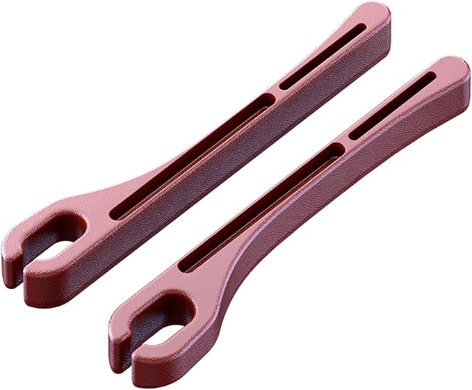 Car Seat Gap Filler, Leather Car Gap Filler Universal Fit for Most Cars and Trucks, Fill The Gap Between Seat and Consoles, Prevents Things from Falling Out, Pack of 2 PCS (Red)
