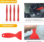 GOOACC 102Pcs Trim Removal Tool, Auto Terminal Removal Tool, Auto Clip Pliers Stereo Removal Tools, Car Upholstery Repair Pry