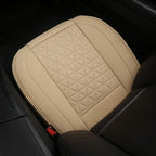 Black Panther Luxury Polyvinyl Car Seat Cover Front Bottom Seat Cushion Cover, Anti-Slip and Wrap Around The Bottom, Fits 95%