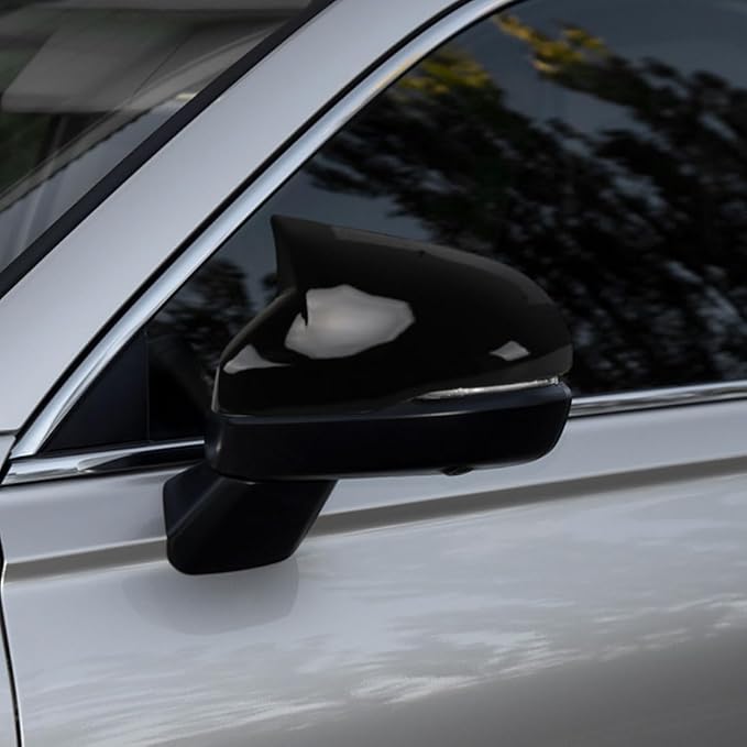 XITER Rear View Side Mirror Cover Side Mirror Cap for Honda CRV 2023 2024 2025 2026,Glossy Black