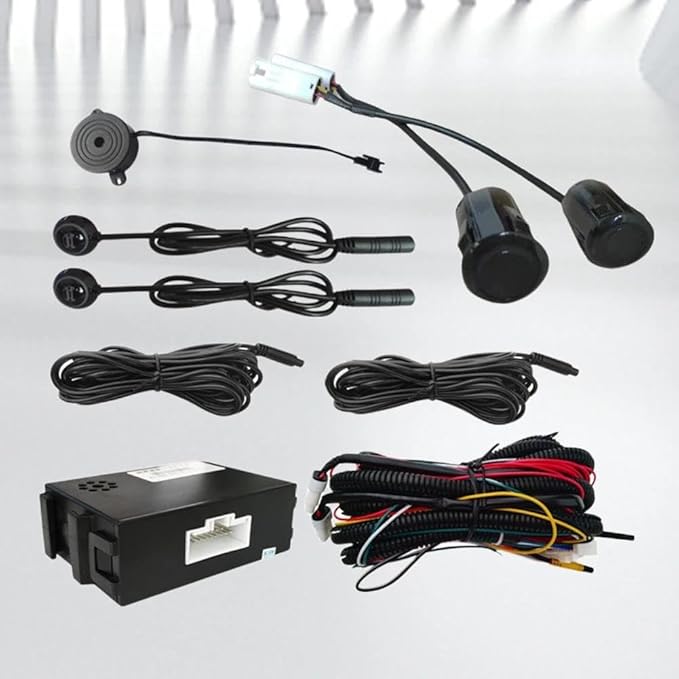 Kit 2pcs Car Blind Spot Radars Detection BSD Warning Light Sensor Change Lane Driving Assistance Car Rear Sensors