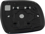 TRQ Driver Side Mirror Glass Non Heated For Factory Equipped Mirrors Only Compatible with 2005-2011 Toyota Tacoma