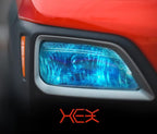 VViViD Bio HEX+ Air-Tint Headlight Vinyl Roll (17.9" x 60", Micro Blue)