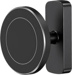 Magnetic Golf Cart Phone Holder, Phone Mount Compatible with MagSafe iPhone 12-17, 20X N52 Dual Magnets, Cradle-Free, Fits EZGO/Club Car/Yamaha/Icon, Golf Cart Accessories for Men, Gifts for Golfers