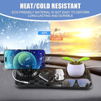 Car Anti Slip Mat Dashboard Tray Decorations Sticky Pad Multi Functional Ultra Thick with 360° Rotating Universal Phone Pad H