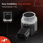 A-Premium PDC Rear Reverse Backup Parking Aid Assist Sensor Compatible with Ford Models - Explorer 2013-2015, Flex 2013-2018, Replace# DA8Z15K859A