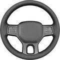 MEWANT Steering Wheel Covers for Dodge RAM 1500/1500 Classic / 2500/3500 / 5500 Hand-Stitched Genuine Leather ram Steering Wheel Wrap