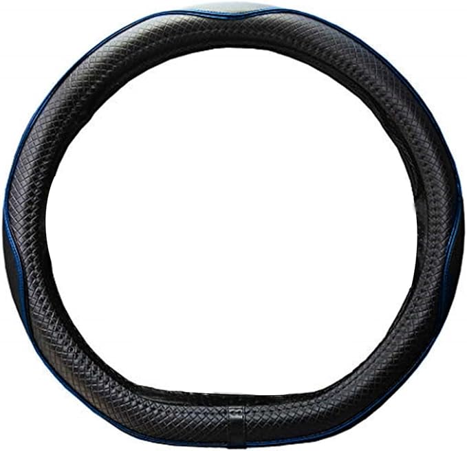 Mayco Bell Flat Bottom Steering Wheel Cover Anti-Slip,Safety,Soft,Breathable,Durable,Full Surround,Comfortable Grip Microfibe