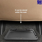 Steering Wheel Desk Tray | 16.5" Portable Car Laptop Table | Multi-Use Work Surface for Eating Writing | Vehicle Travel Workstation | Fits Most Cars Trucks SUVs
