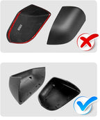 fit for Tesla Model Y Side Mirror Cover 2021-2024, Door Mirror Caps Accessories，Made of ABS Material (Bright Carbon Fiber Pattern)149559400A