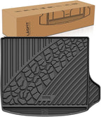 LASFIT Trunk Mat for Jeep Grand Cherokee WL 2022-2025 2026 5-Seat (Include 4xe, NOT for L) All Weather TPE Custom Fit Cargo Mat Trunk Liner Cargo Liner, Black