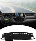 FIILINES Dash Cover Fit for Toyota Highlander 2020-2025 (Fit with or Without Display) Dashboard Mat Cover Sunshade Nonslip Me