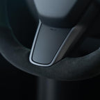 MEWANT Hand Stitched Steering Wheel Cover for Tesla Model 3 2017-2023 / Model Y 2020-2023 for Tesla Model 3/Y Accessories