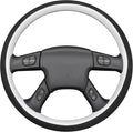 MEWANT Hand Stitched Steering Wheel Cover for Chevy Silverado 1500 2003-2006 9002 Athsuede Faux Leather Steering Wrap