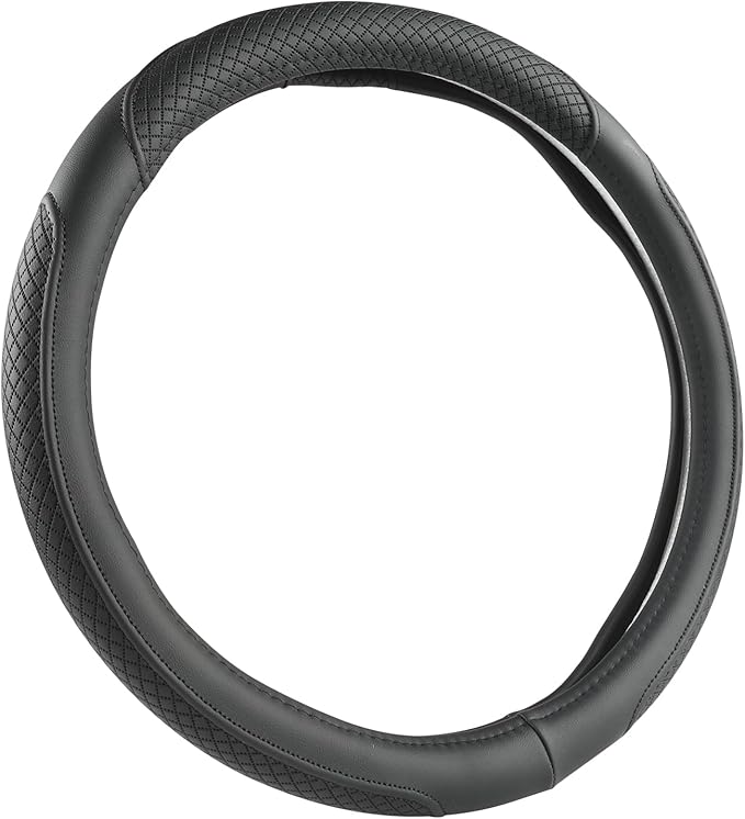 West Llama Customized Auto Car Steering Wheel Cover for Honda Accord Civic CR-V HR-V Pilot Fit Passport Odyssey 14.5-15inch(B