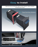 CDEFG UPGRADED for Ford Maverick 2022-2024 Center Console Screen Storage Drawer w/Magnet Design Slides Smoothly - Maverick 8"