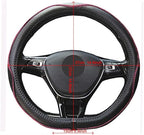 Mayco Bell Flat Bottom Steering Wheel Cover Anti-Slip,Safety,Soft,Breathable,Durable,Full Surround,Comfortable Grip Microfibe