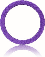 Flying Banner car Steering Wheel Cover Massage Velvet Warm Universal Size 15 inches SUV Truck Anti Slip Odorless Summer Winte