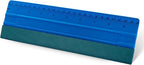 FOSHIO 10 Inch Felt Squeegee for Vinyl wtih Ruler 25CM 4 Round Corners Universal Card, Window Tint Film Installing Hard Blue PP Car Vinyl Wrap Scraper Tool