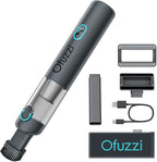 Ofuzzi H8 Apex Car Vacuum Cleaner, Portable Handheld Vacuum with 12000Pa High Power, Ultra-Lightweight 1.2lbs, USB-C Fast Cha