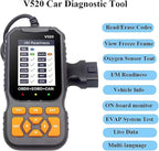 OBD2 Car Scanner Diagnostic Tool, V520 Vehicle OBDII/EOBD Code Reader, Enhanced Automotive Fault Code Reader Scanner