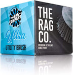 The Rag Company - Ultra Utility Brush - Car Wash Brush - Soft Nylon Bristles Perfect as an Interior, Wheel, or Tire Rim Clean